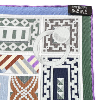 Hermes Silk Colliers de Chiens Scarf 90 3 of 5