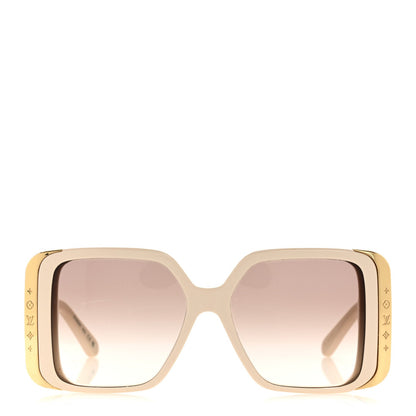 Louis Vuitton Acetate LV Moon Square Sunglasses Z1652W White 2 of 9