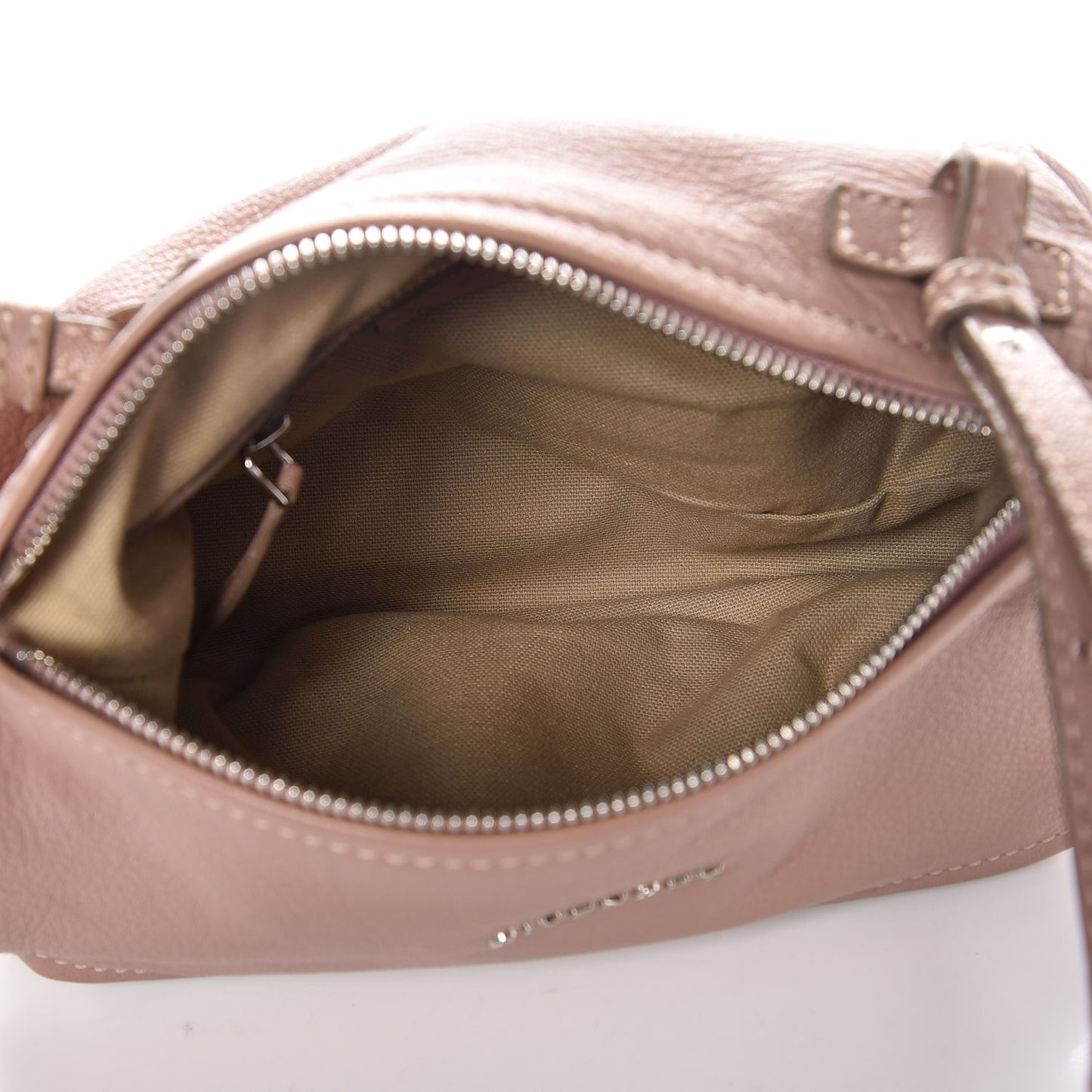 Sugar Goatskin Mini Pandora Powder Pink