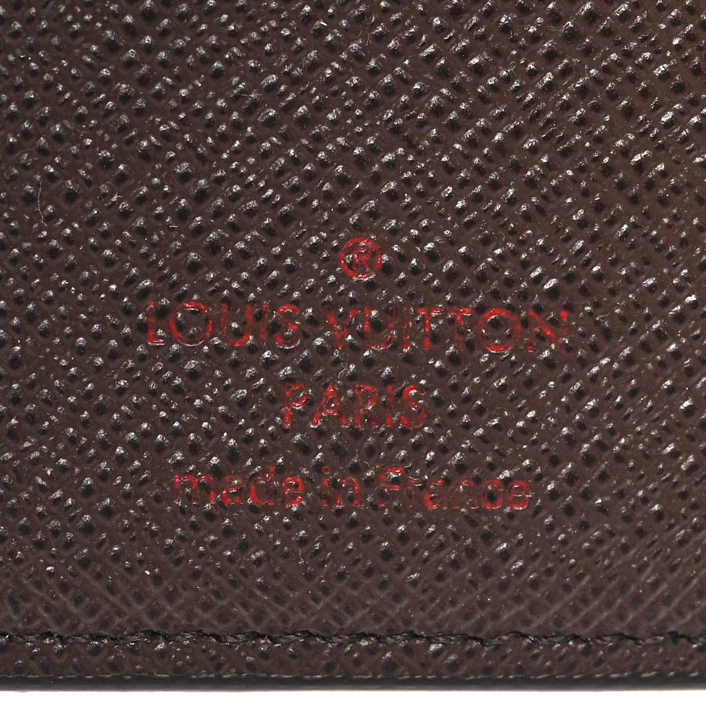 Damier Ebene Small Ring Agenda Cover