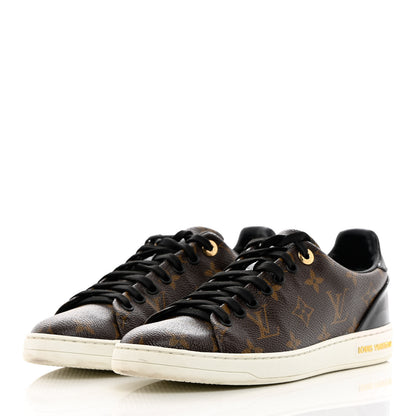 Louis Vuitton Patent Monogram Frontrow Sneakers 38 3 of 13