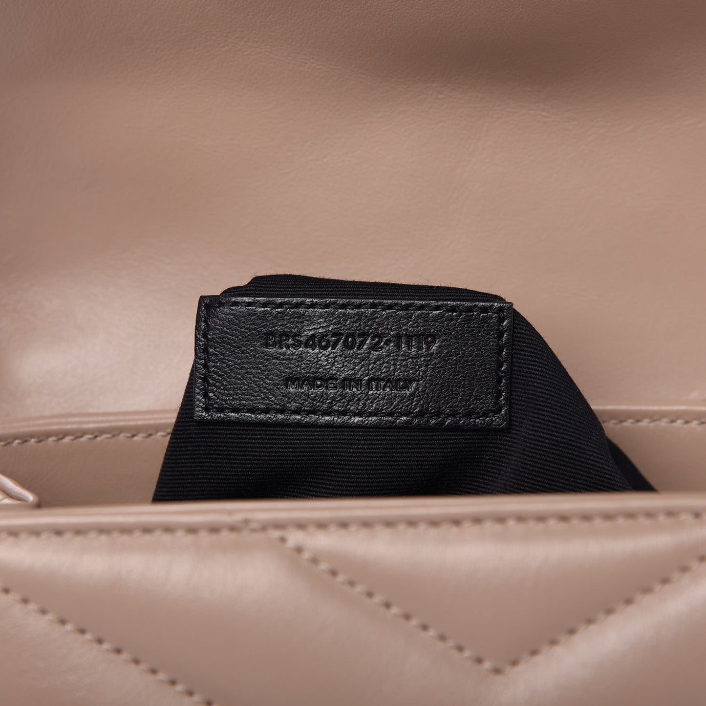 Calfskin Y Quilted Monogram Toy Loulou Crossbody Bag Light Natural