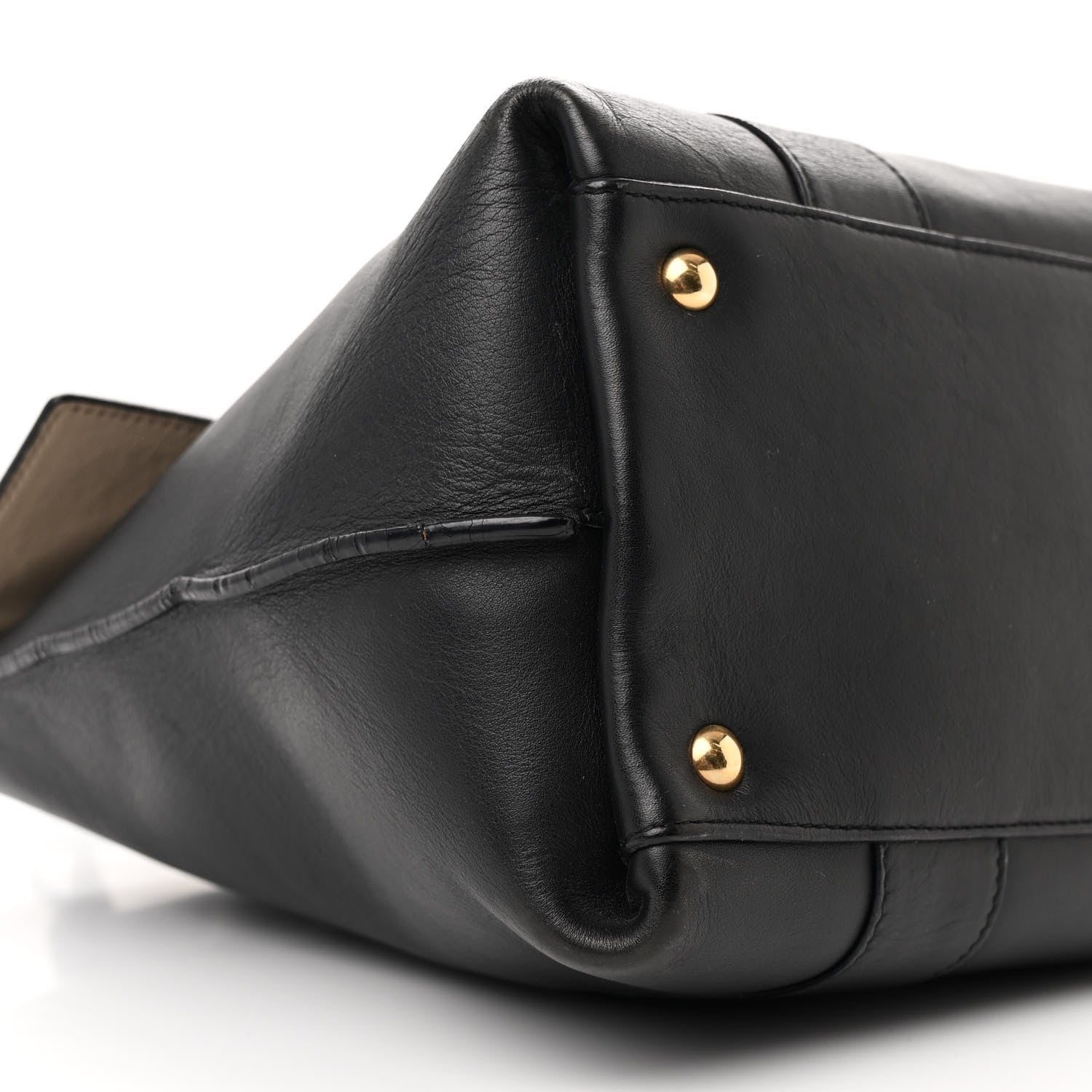 Salvatore Ferragamo Calfskin Medium Sookie Satchel Black 8 of 11