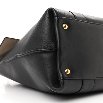 Salvatore Ferragamo Calfskin Medium Sookie Satchel Black 8 of 11
