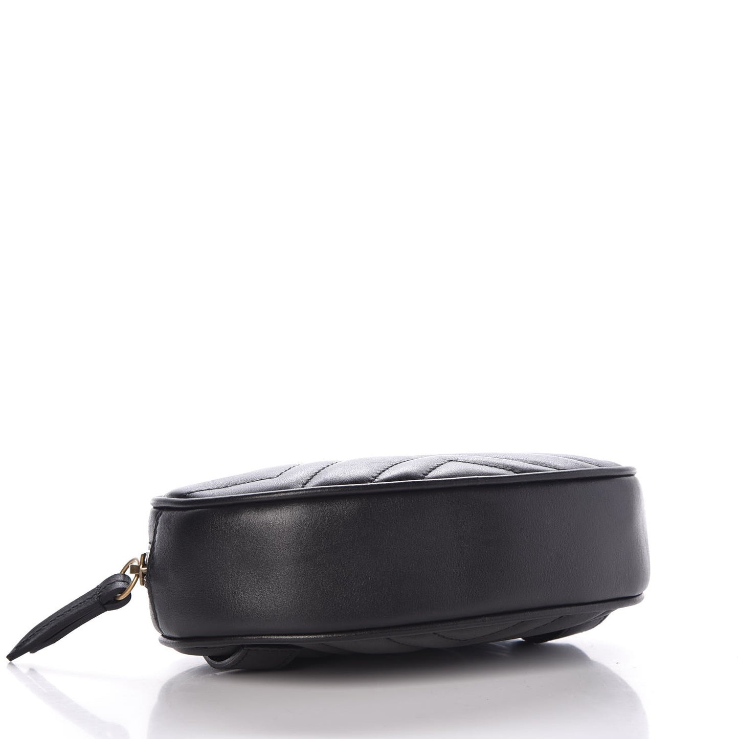 Calfskin Matelasse GG Marmont Belt Bag 85 34 Black