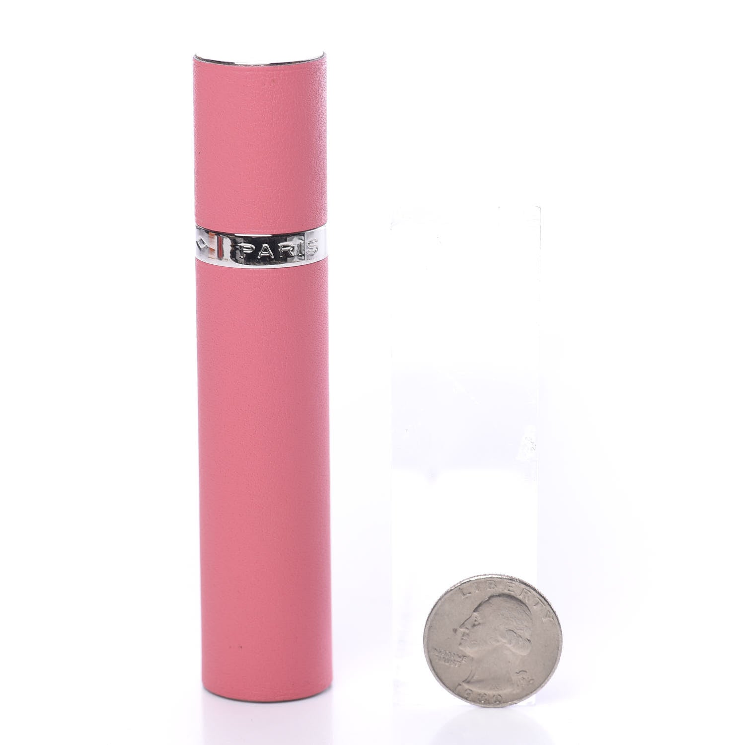 Hermes Swift Atomizer Refillable Bottle and Case Rose Azalee 2 of 11