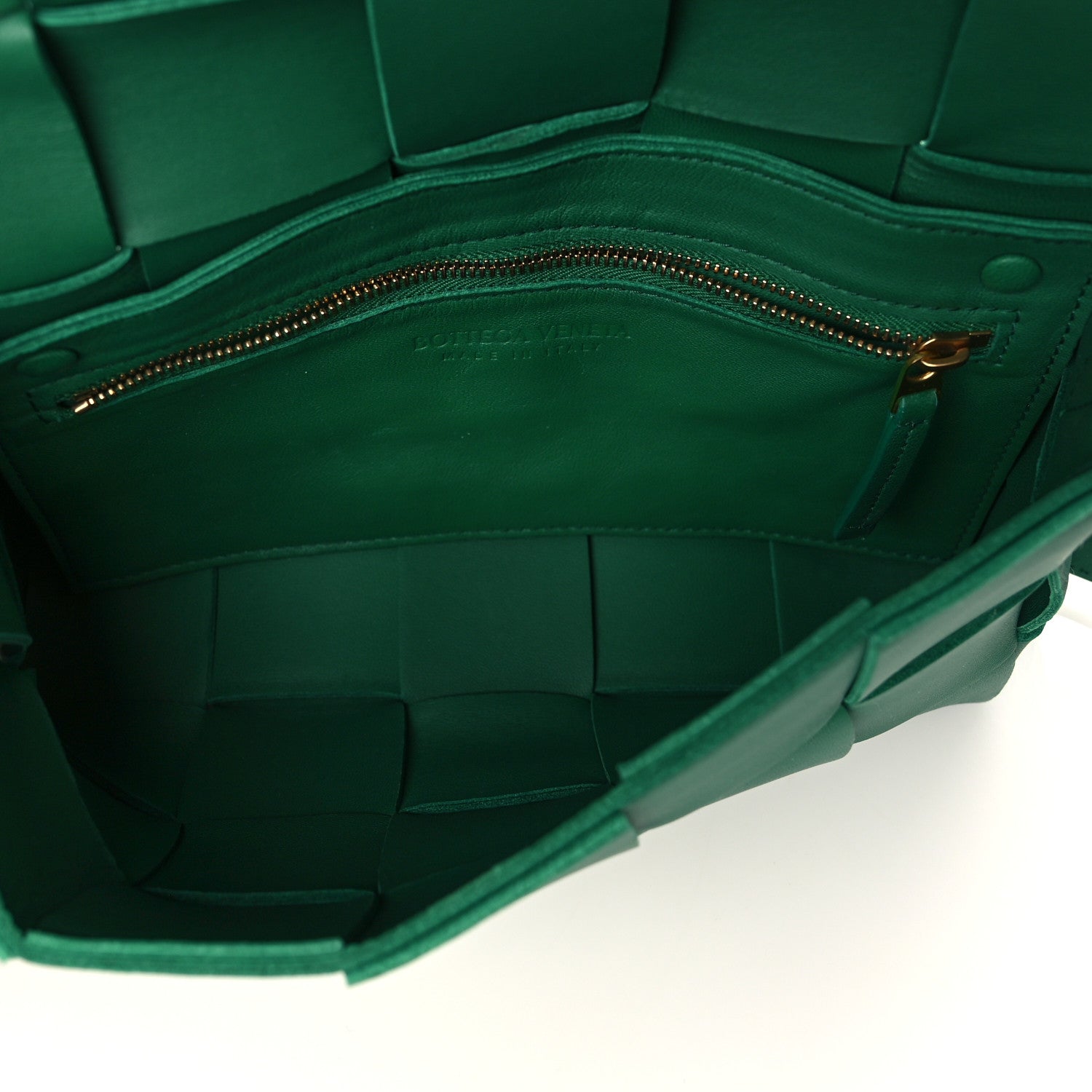 Bottega Veneta Lambskin Maxi Intrecciato Cassette Crossbody Bag Raintree Green 5 of 7