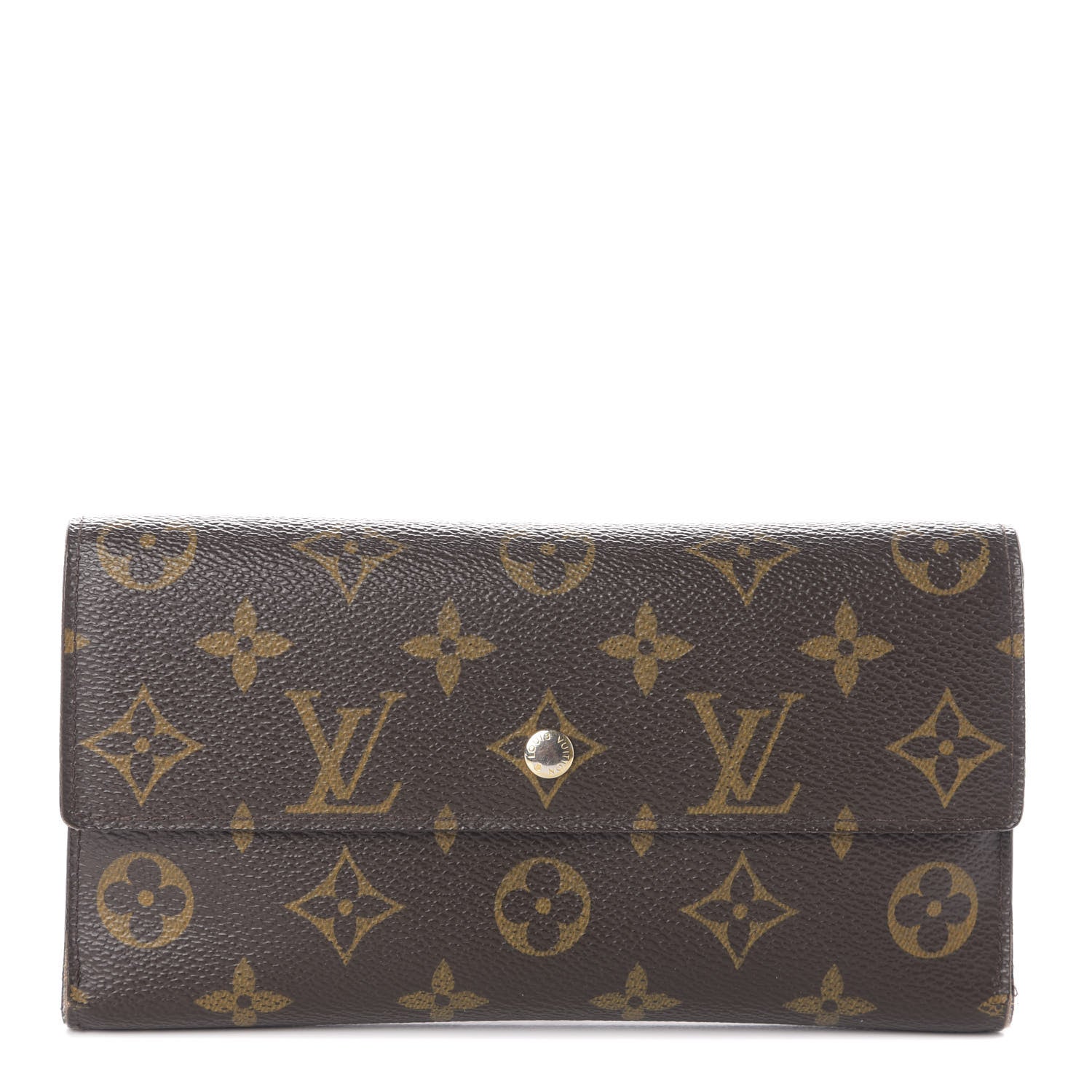 Louis Vuitton Monogram Porte Tresor International Wallet 1 of 7