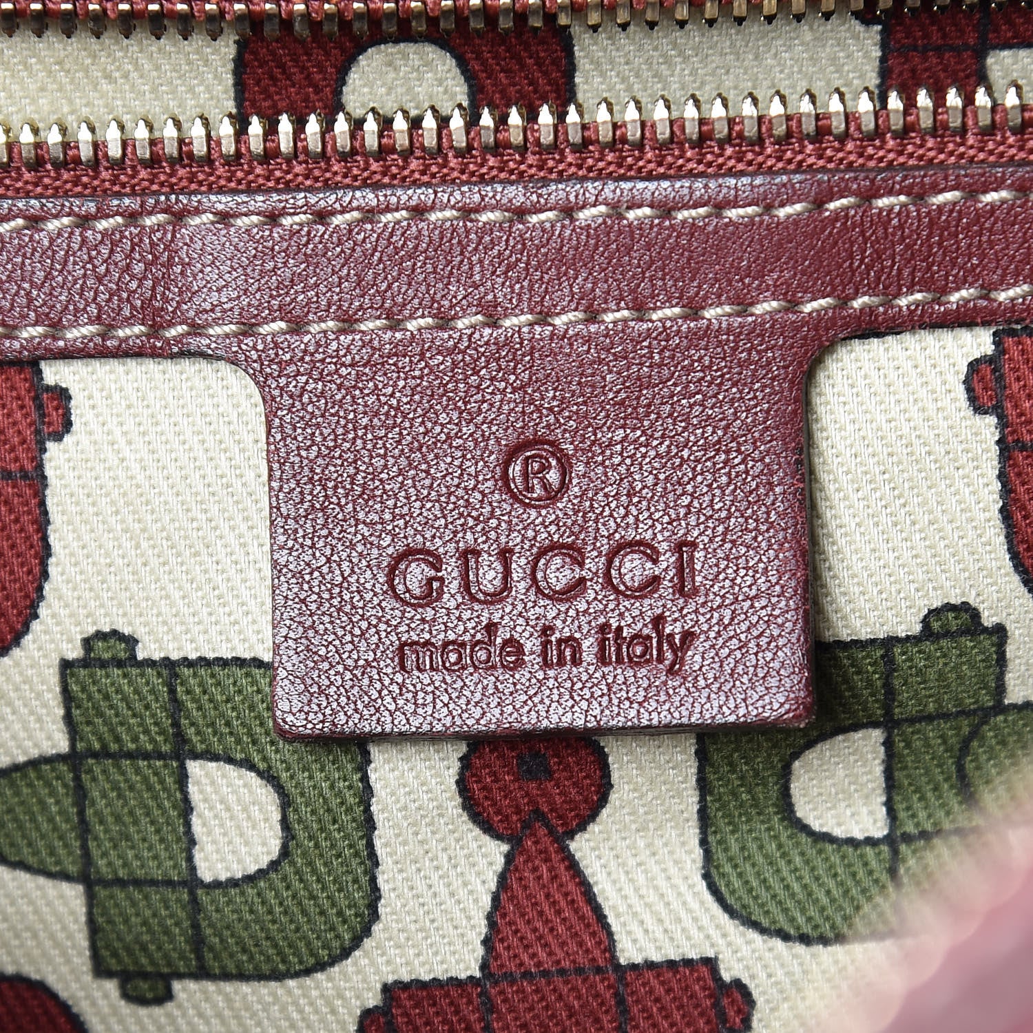 Gucci Guccissima 85th Anniversary Large Boston Rusty Red 6 of 20