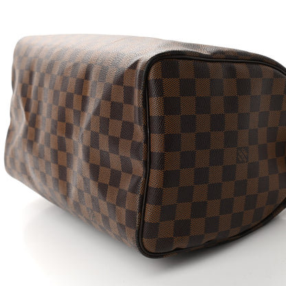 Louis Vuitton Damier Ebene Speedy 35 10 of 12
