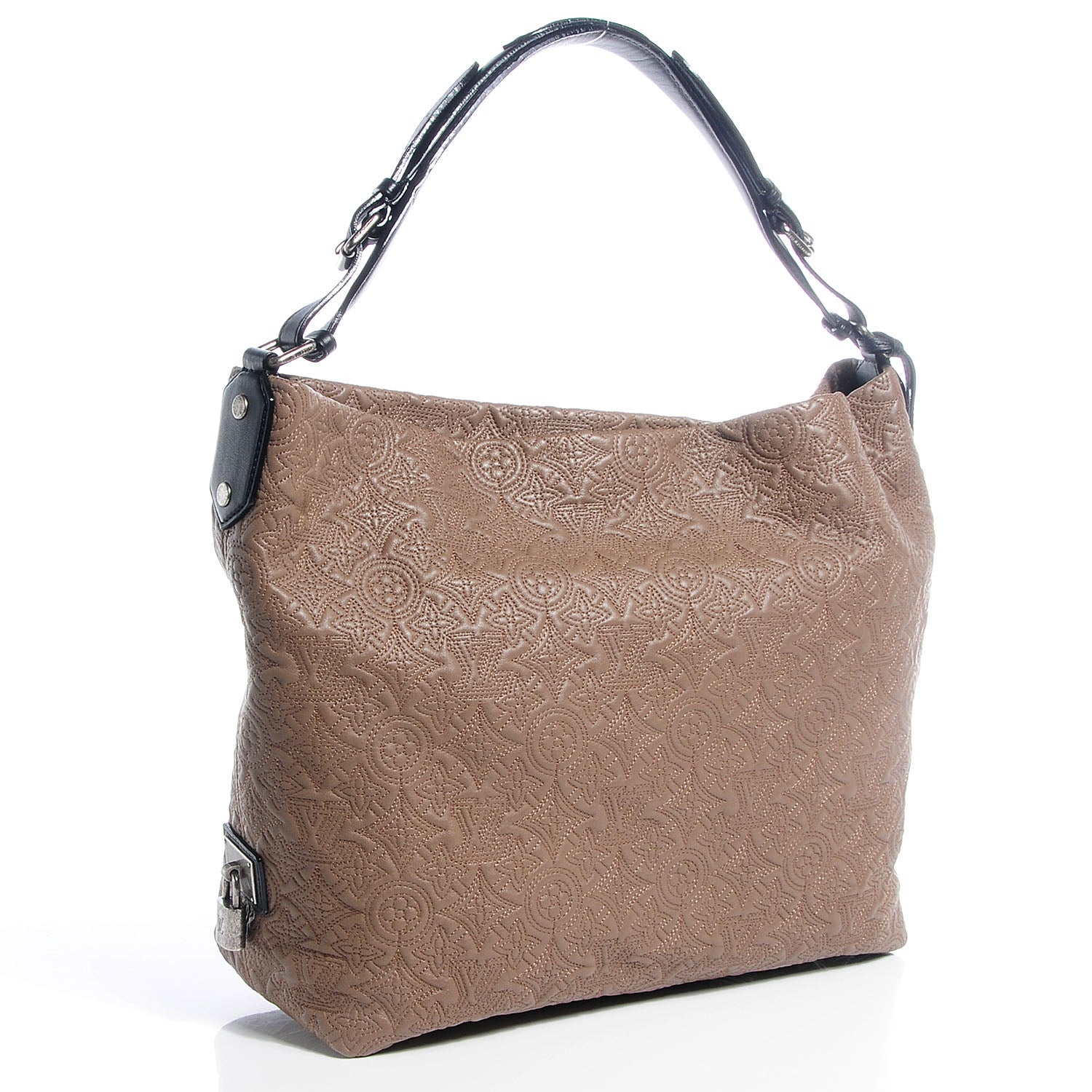 Louis Vuitton Monogram Lambskin Antheia Hobo PM Fumee 3 of 7