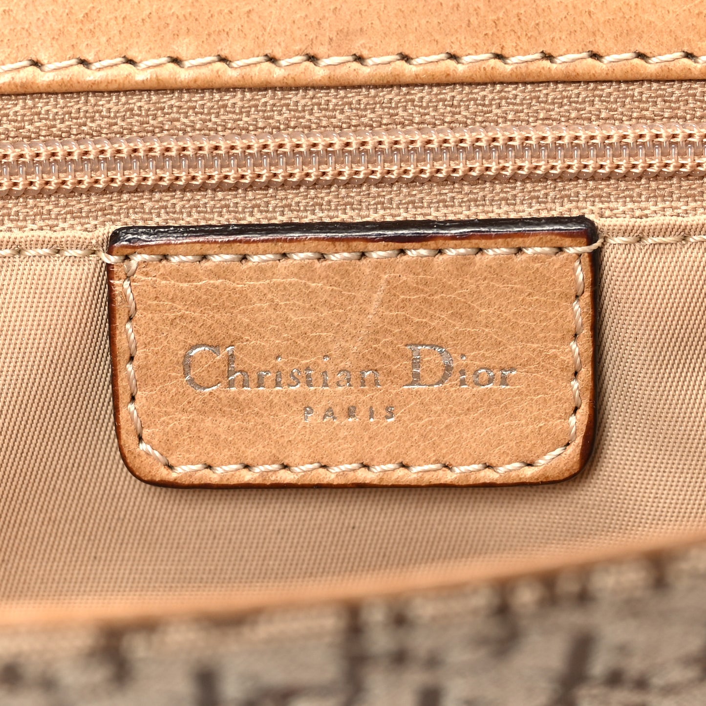 Monogram Street Chic Shoulder Bag Beige
