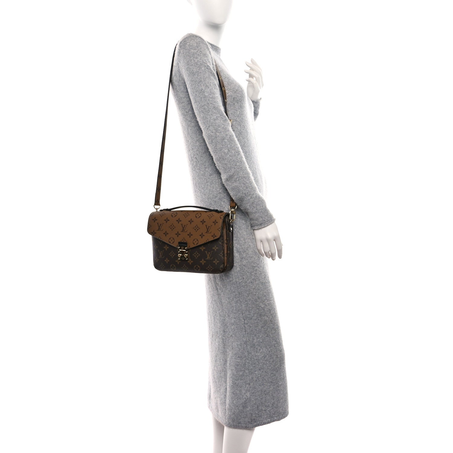 Louis Vuitton Reverse Monogram Pochette Metis 2 of 8