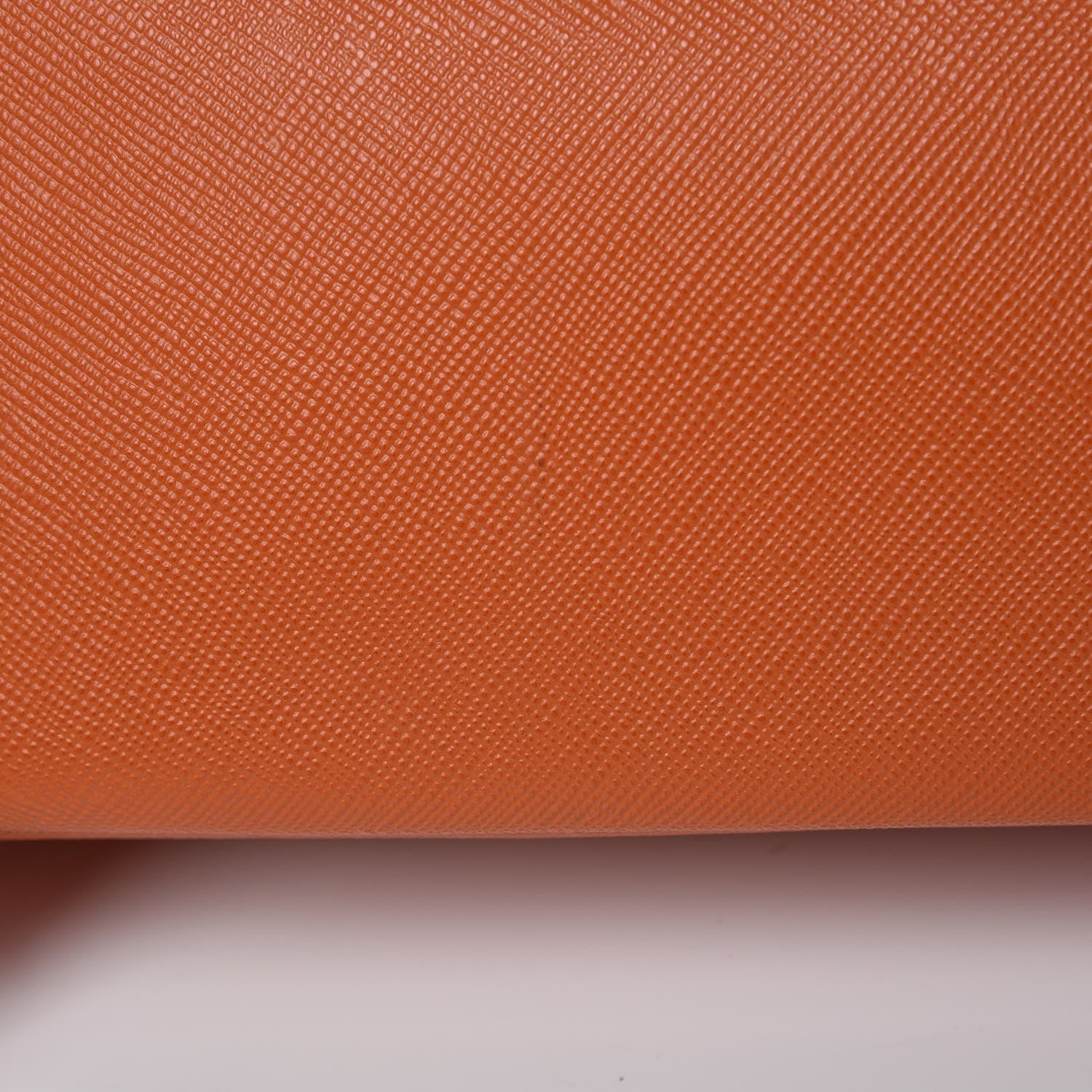 Prada Saffiano Cuir Medium Double Bag Papaya 13 of 13