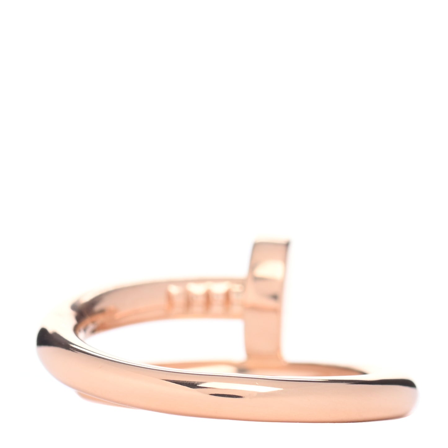 18K Pink Gold Juste Un Clou Ring 53 6.25