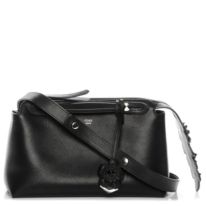 Fendi Vitello Dolce Flowerland Croc Tail Medium By The Way Boston Bag Black 1 of 7