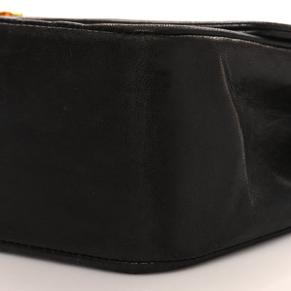 Chanel Lambskin Quilted Small Single Flap Black 11 of 12