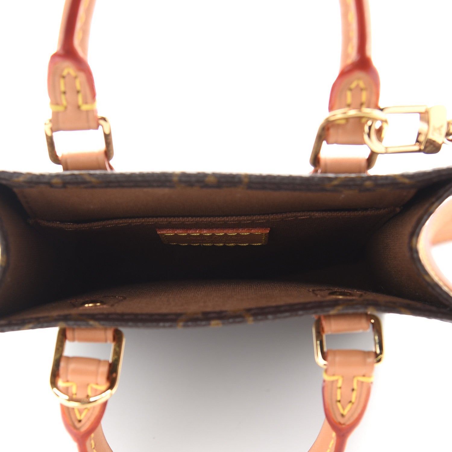 Louis Vuitton Monogram Petit Sac Plat 5 of 9