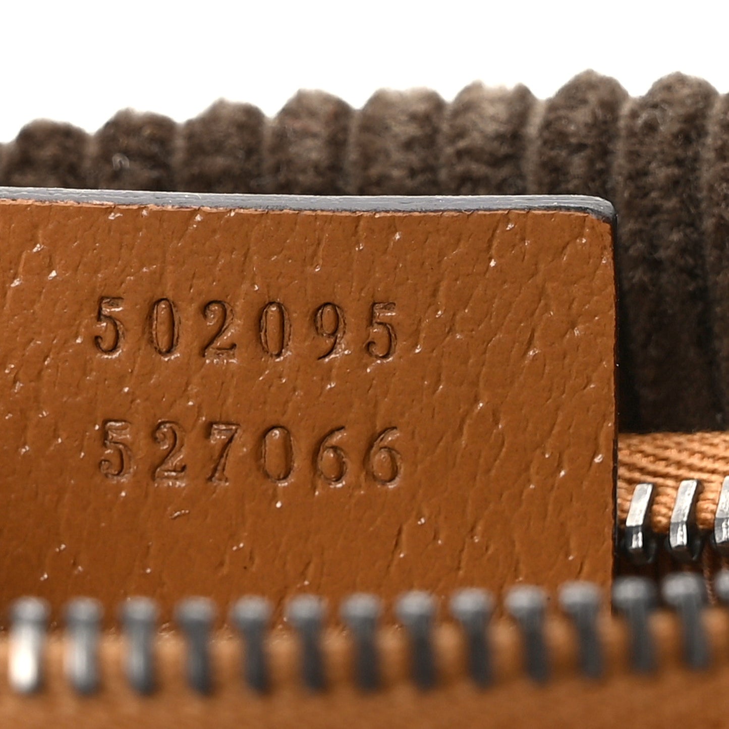 Calfskin Corduroy Childrens Interlocking G Star Patch Belt Bag Brown