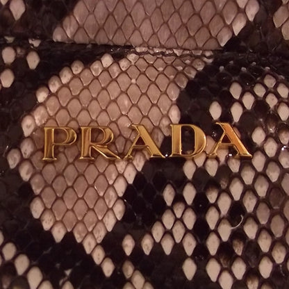 Prada Python Bow Bag 6 of 10