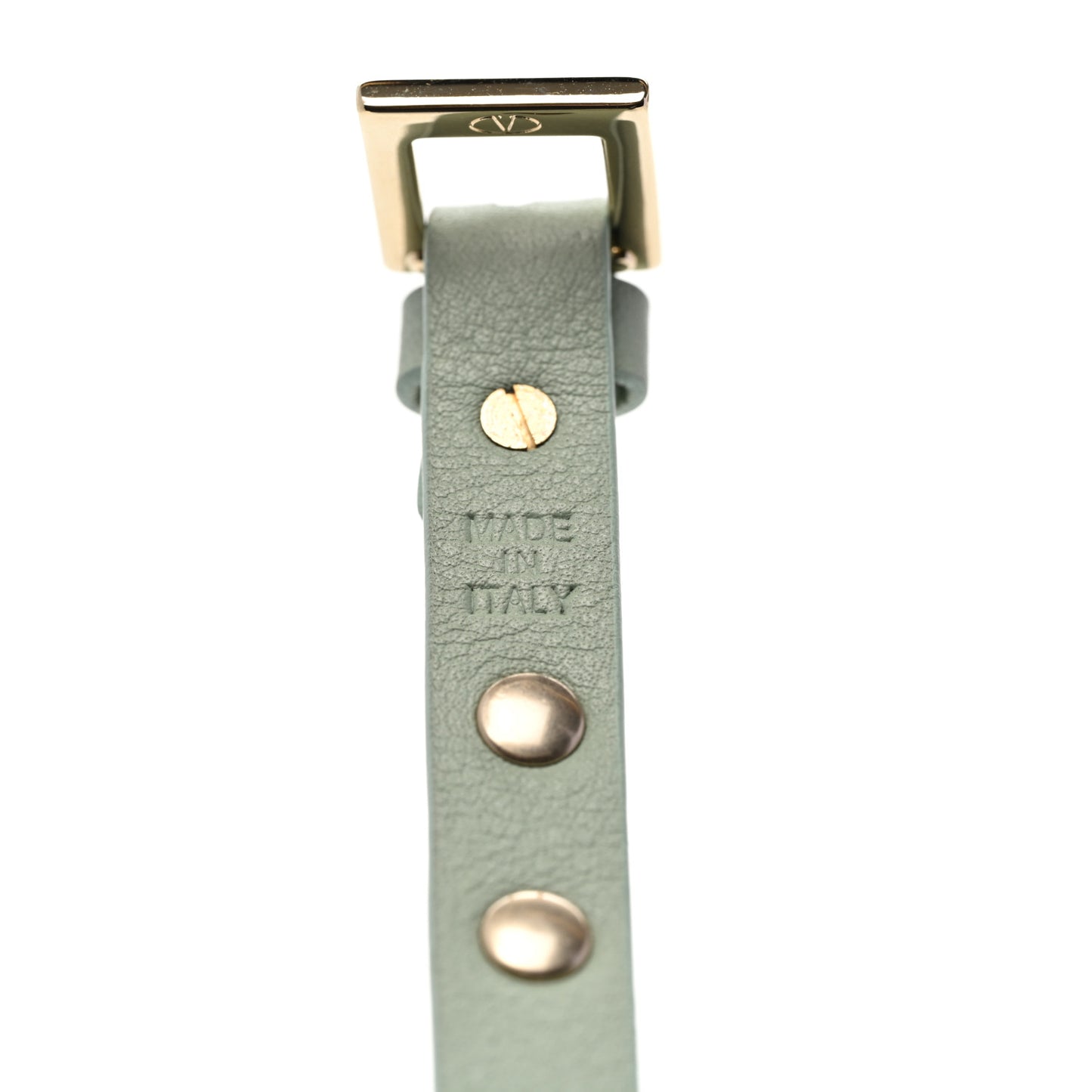 Vitello Rockstud Bracelet Light Blue
