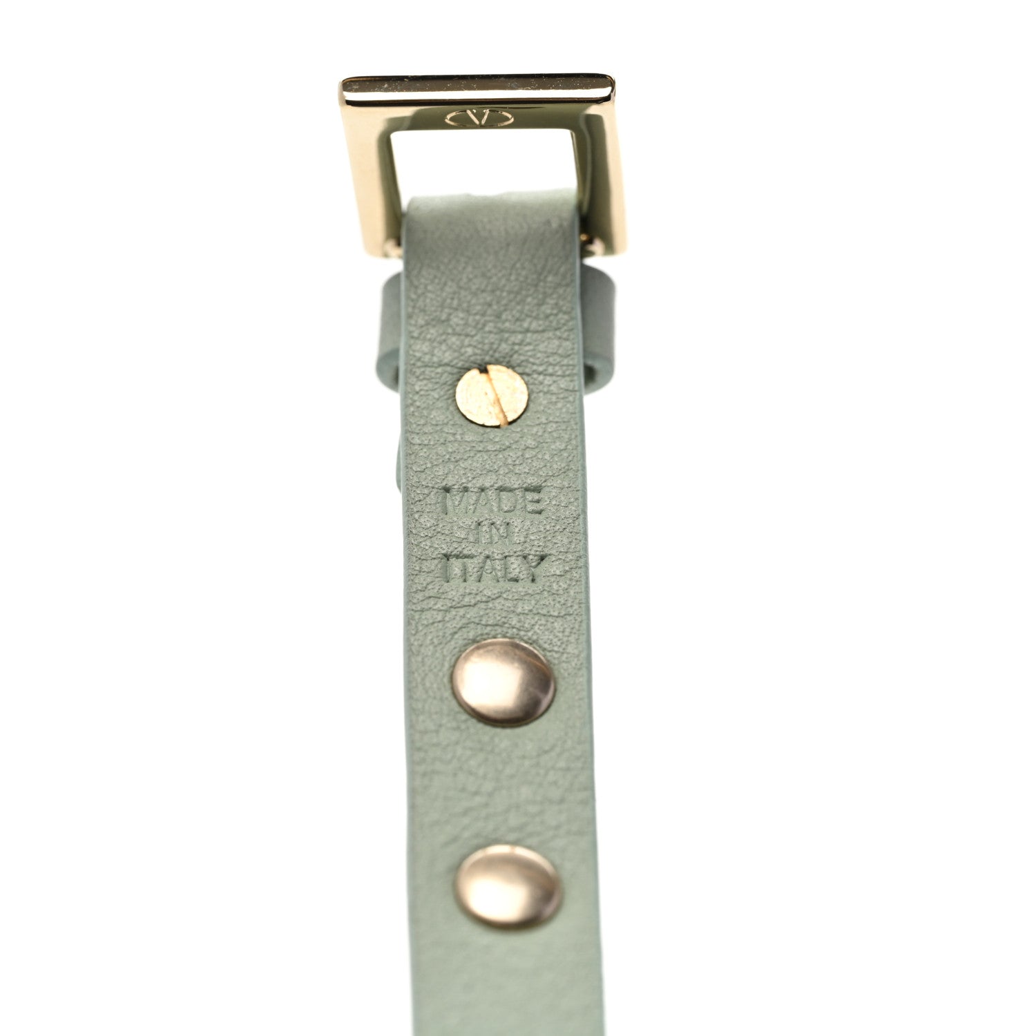 Valentino Garavani Vitello Rockstud Bracelet Light Blue 4 of 5