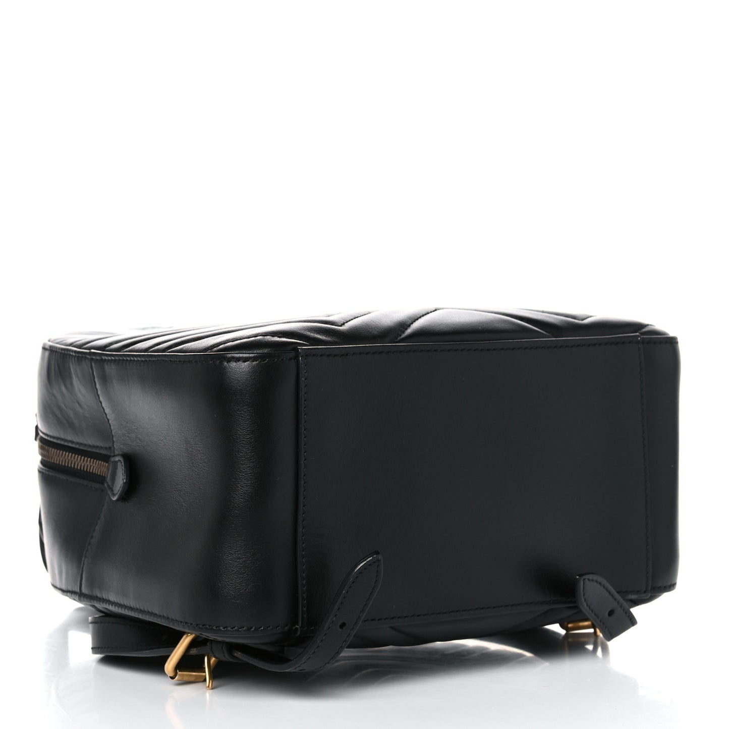 Calfskin Matelasse GG Marmont Backpack Black