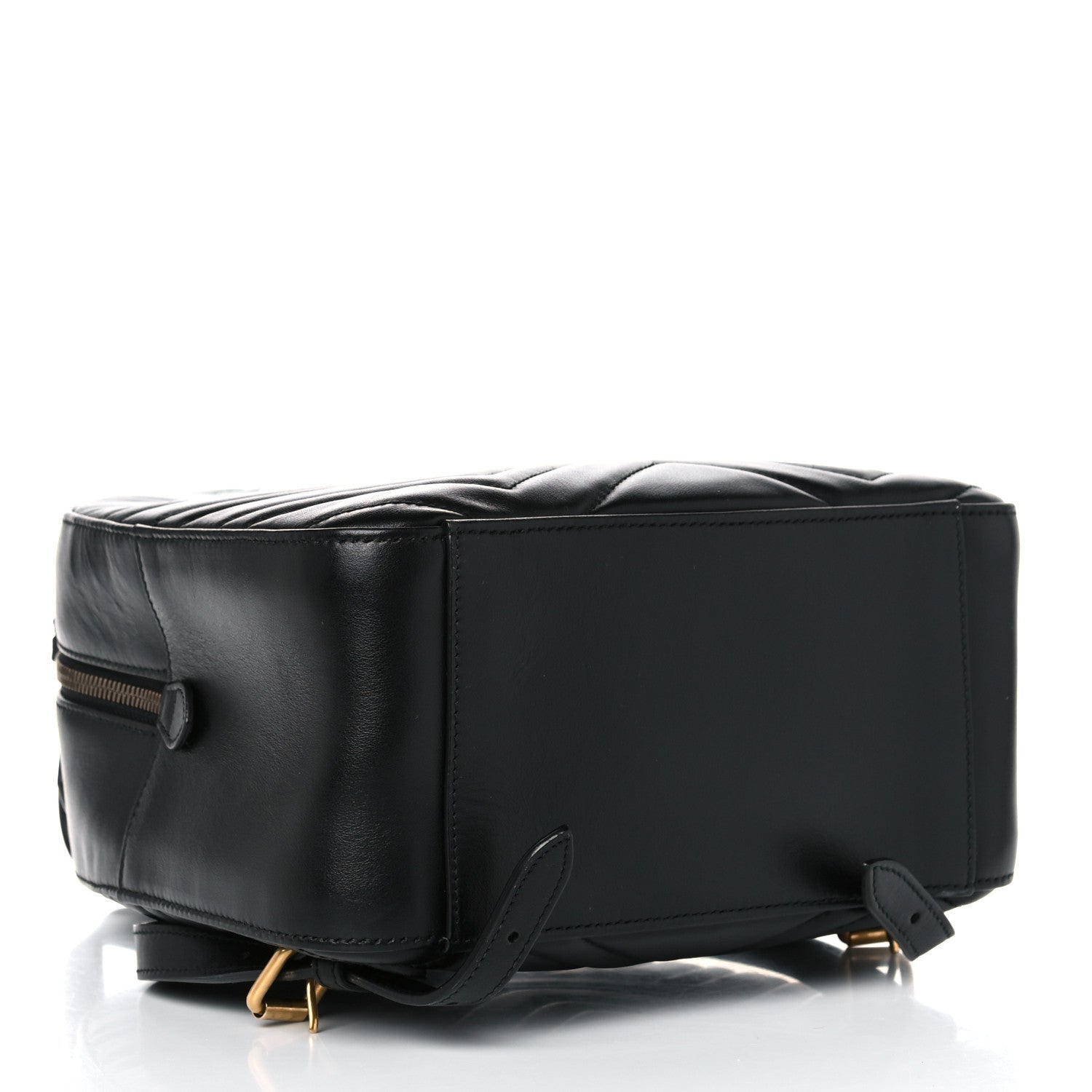 Gucci Calfskin Matelasse GG Marmont Backpack Black 4 of 12