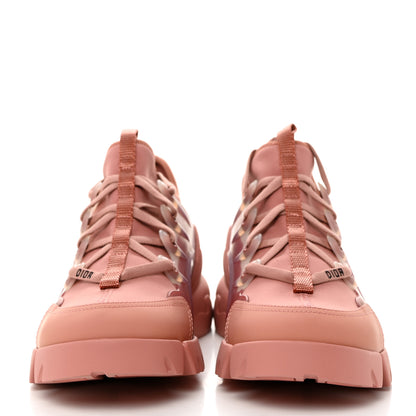 Christian Dior Neoprene Rubber Womens D-Connect Sneakers 39 Deep Nude 2 of 8