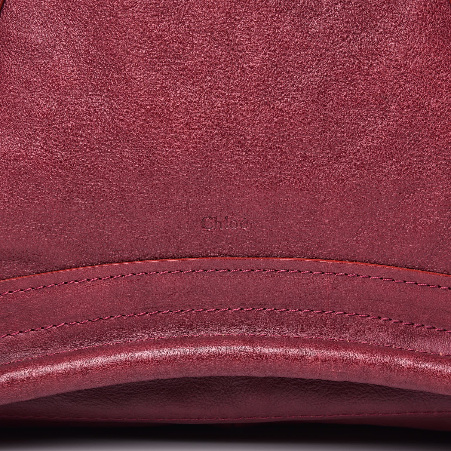 Chloe Calfskin Medium Paraty Cyclamen 16 of 16