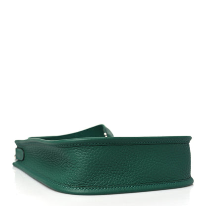 Hermes Taurillon Clemence Evelyne TPM Vert Vertigo 4 of 11