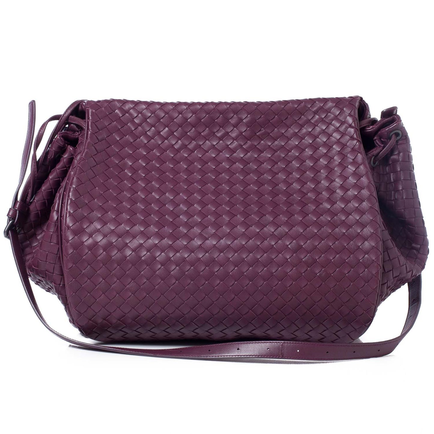Nappa Intrecciato Shoulder Bag Opera
