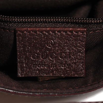 Gucci Monogram Medium Abbey Convertible Tote Dark Brown 6 of 7