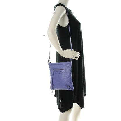 Balenciaga Agneau Classic Hardware Flat Crossbody Mauve 2 of 7