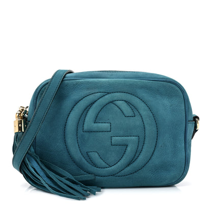 Gucci Vitello Range Small Soho Disco Bag Deep Cobalt 1 of 17