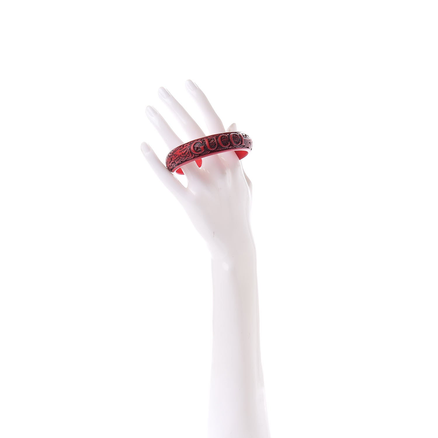 Gucci Resin Flora Bracelet Red 2 of 6