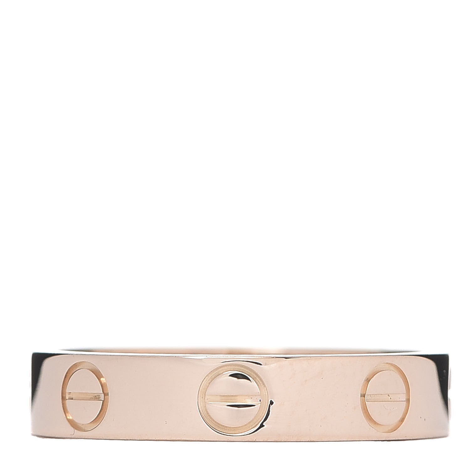 Cartier 18K Pink Gold 3.5mm LOVE Wedding Band Ring 49 5 1 of 4