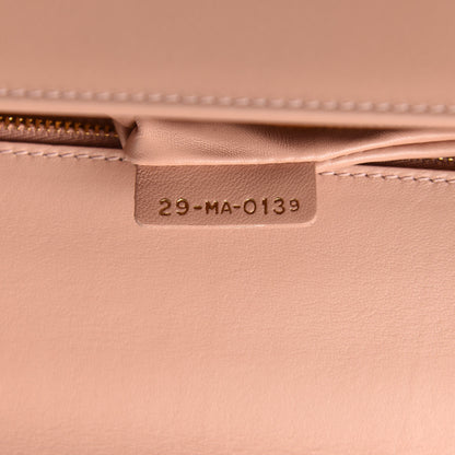 Christian Dior Box Calfskin 30 Montaigne Flap Bag Rose Des Vents 9 of 11