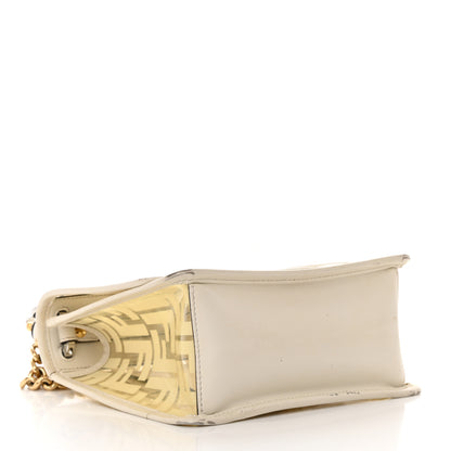 Fendi TPU FF Vitello Century F is Fendi Small Kan I Shoulder Bag White 4 of 19