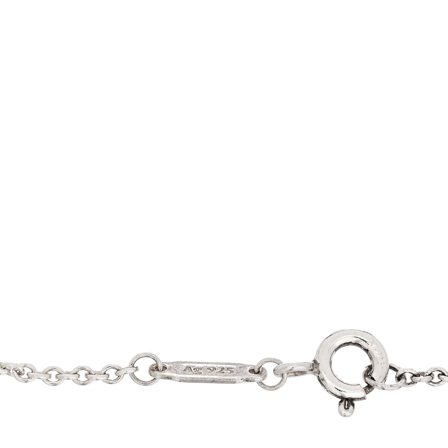 Tiffany Sterling Silver Rubedo 1837 Interlocking Bracelet 5 of 6