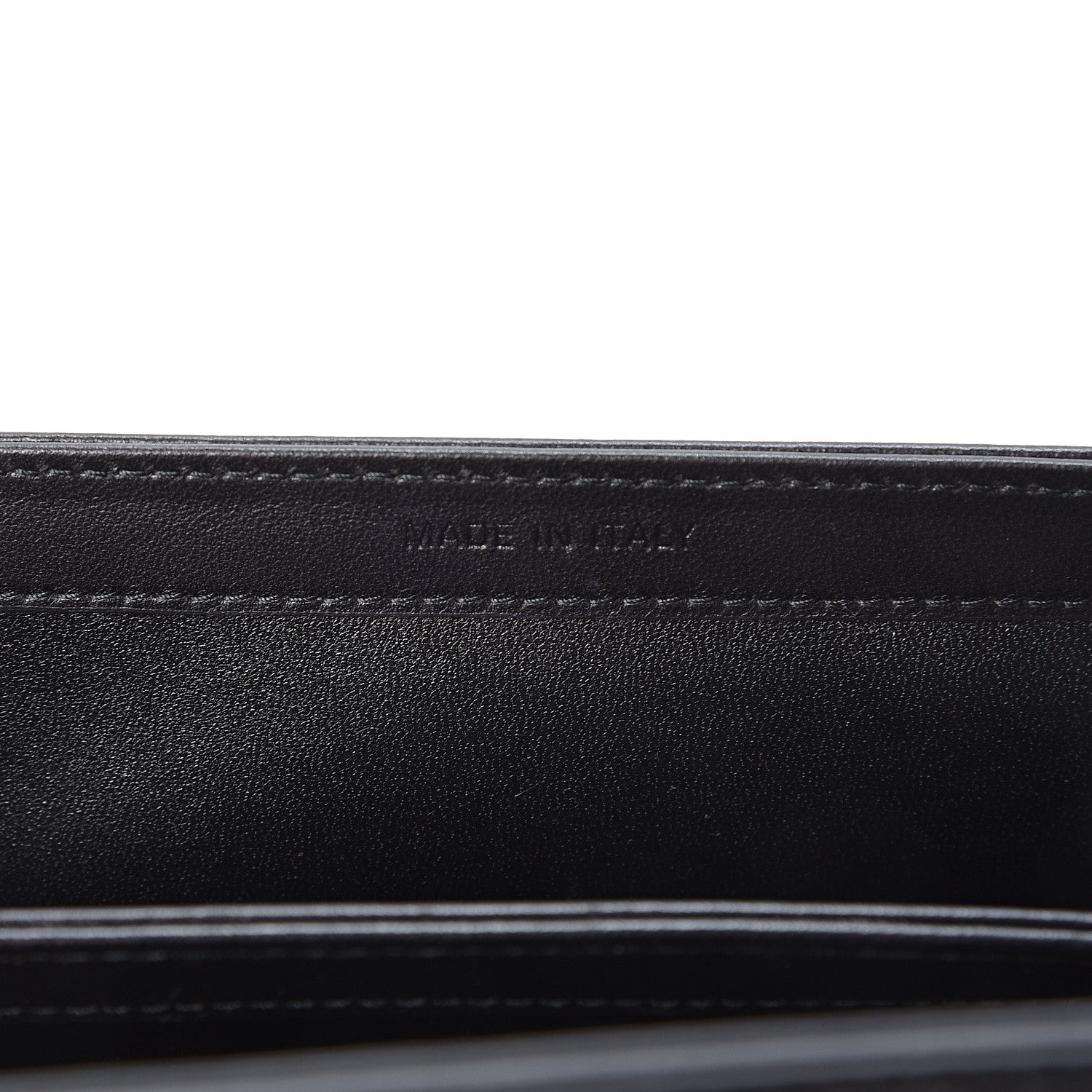 Christian Dior Lambskin Embroidered C'est I Feel Blue Clutch Black 6 of 10