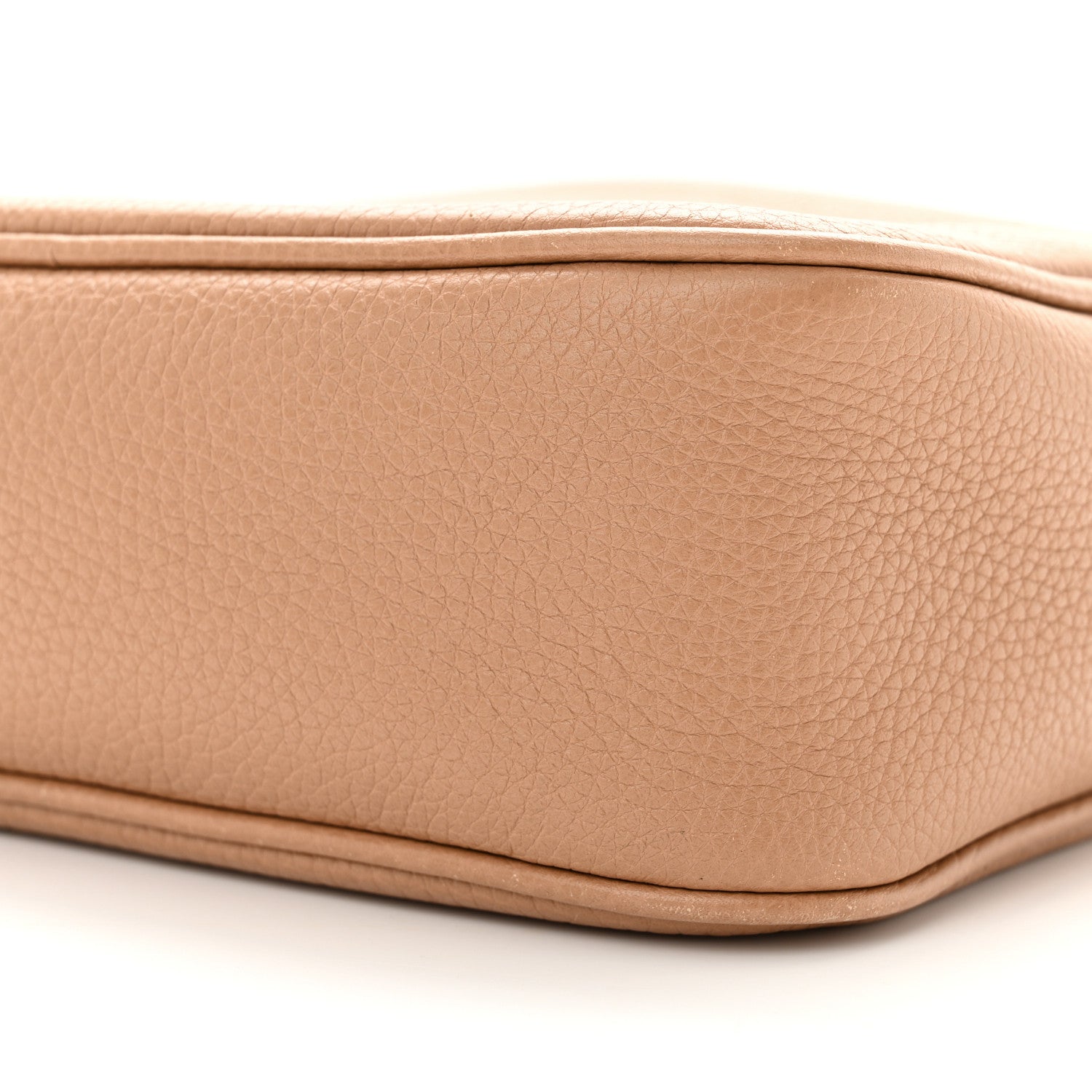 Gucci Pebbled Calfskin Small Soho Disco Bag Camelia 10 of 12