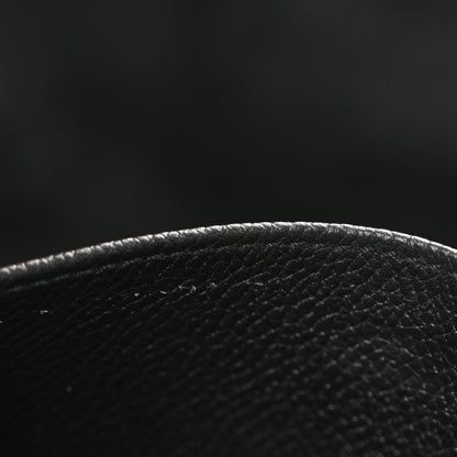 Celine Grained Calfskin Triomphe Medium Cabas Anais Black 14 of 15