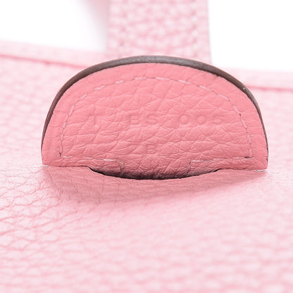 Hermes Taurillon Clemence Evelyne III PM Rose Sakura 7 of 11