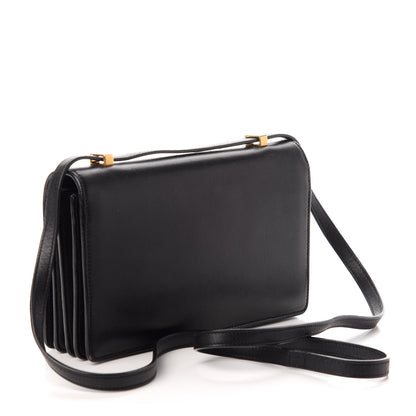 Saint Laurent Calfskin Monogram Small Dylan Shoulder Bag Black 3 of 8