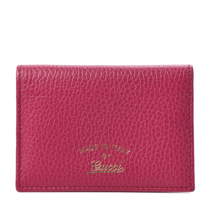 Gucci Dollar Calfskin Swing Train Pass Card Case Blossom 1 of 9