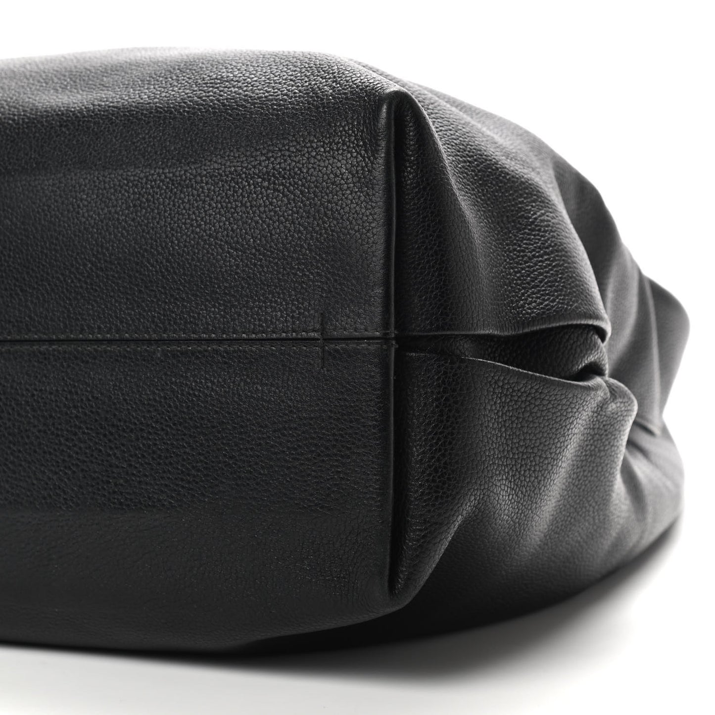 Calfskin Dunas Hobo Black