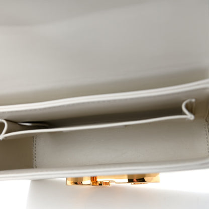 Christian Dior Smooth Calfskin 30 Montaigne Box Bag White 4 of 4