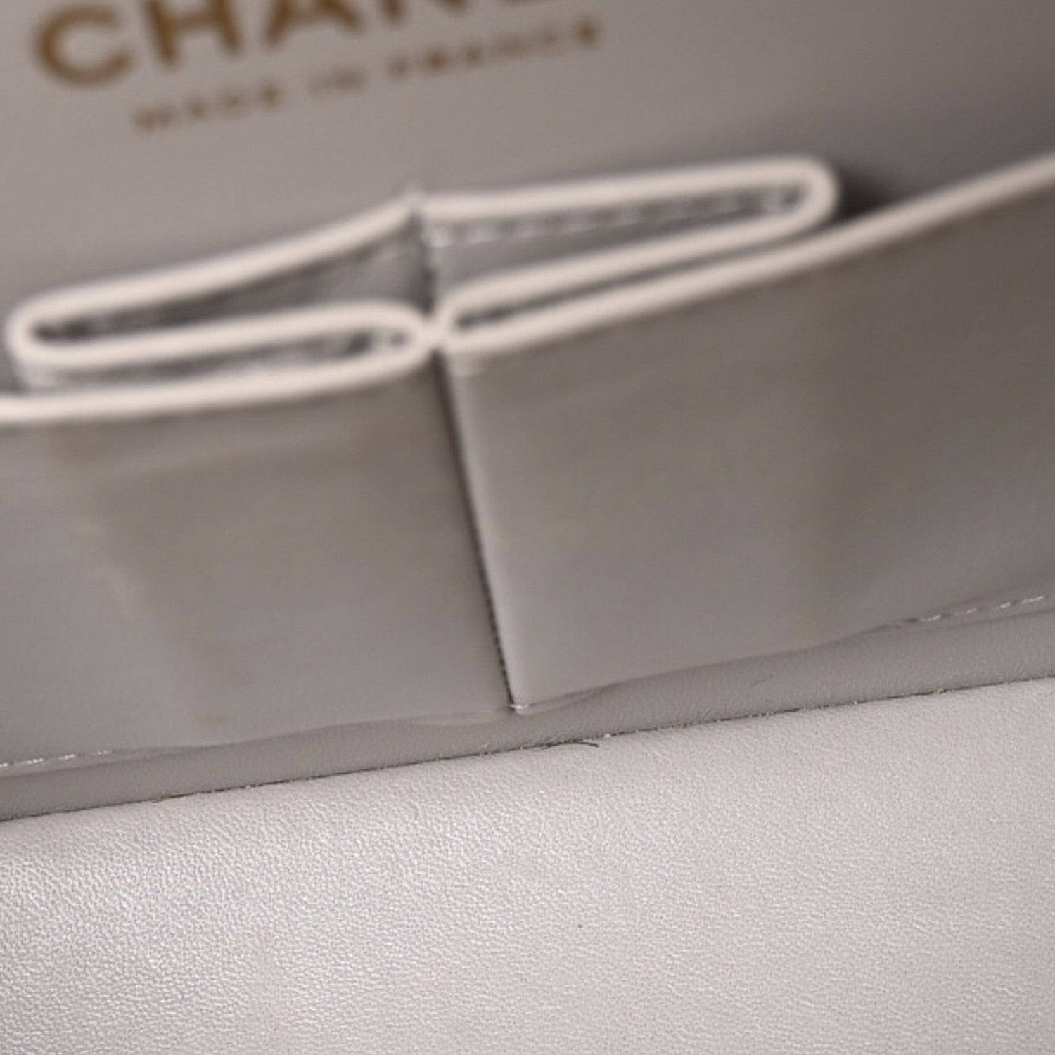 Chanel Caviar Quilted Small Double Flap Grey 5 of 10