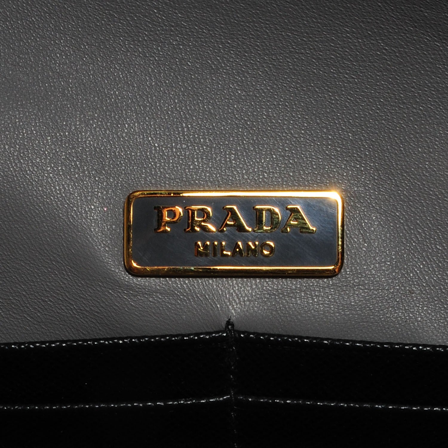 Prada Saffiano Sound Clutch Nero Black 7 of 10